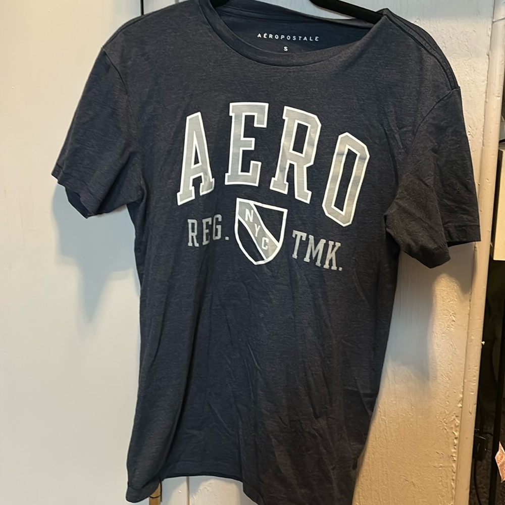 Aero dark blue shirt
